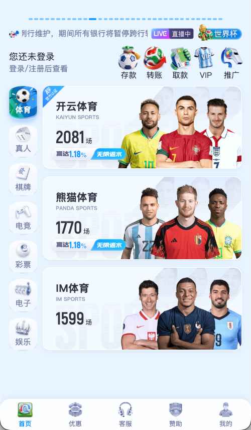 开云体育界面示意